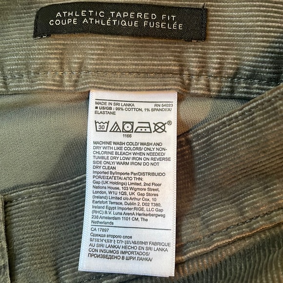 💚Banana Republic Mens Athletic Tapered Fit 35 x32 - Picture 8 of 10